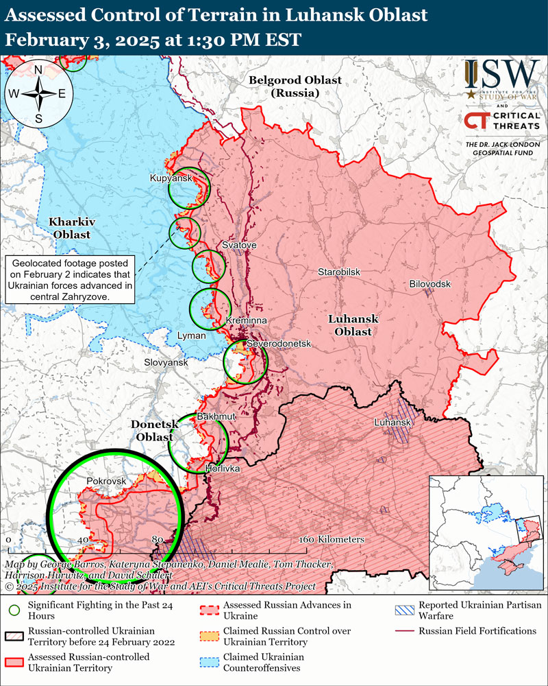 ukrainians push russians back forward positions near kharkiv oblast's kupiansk isw kharkiv-luhansk-donetsk ukraine's defense forces pushed russian troops oblast sector khortytsia operational strategic group reported 4 2025 without specifying settlement