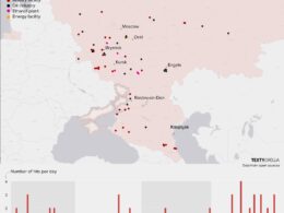 analysis targeting strategy changed ukrainian air attacks inside russia 2024 through 2025 map-ukrainian-strickes-on-russia airstrikes russian territory have evolved significantly over past four months outlet texty collected analyzed strike data here’s