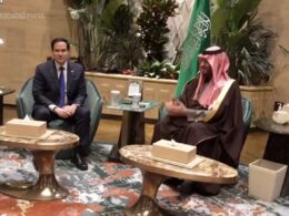 top russian officials set hold talks ukraine without saudi arabia secretary state marco rubio meets crown prince mohammed bin salman riyadh 17 2025 day before today american diplomats meet whose
