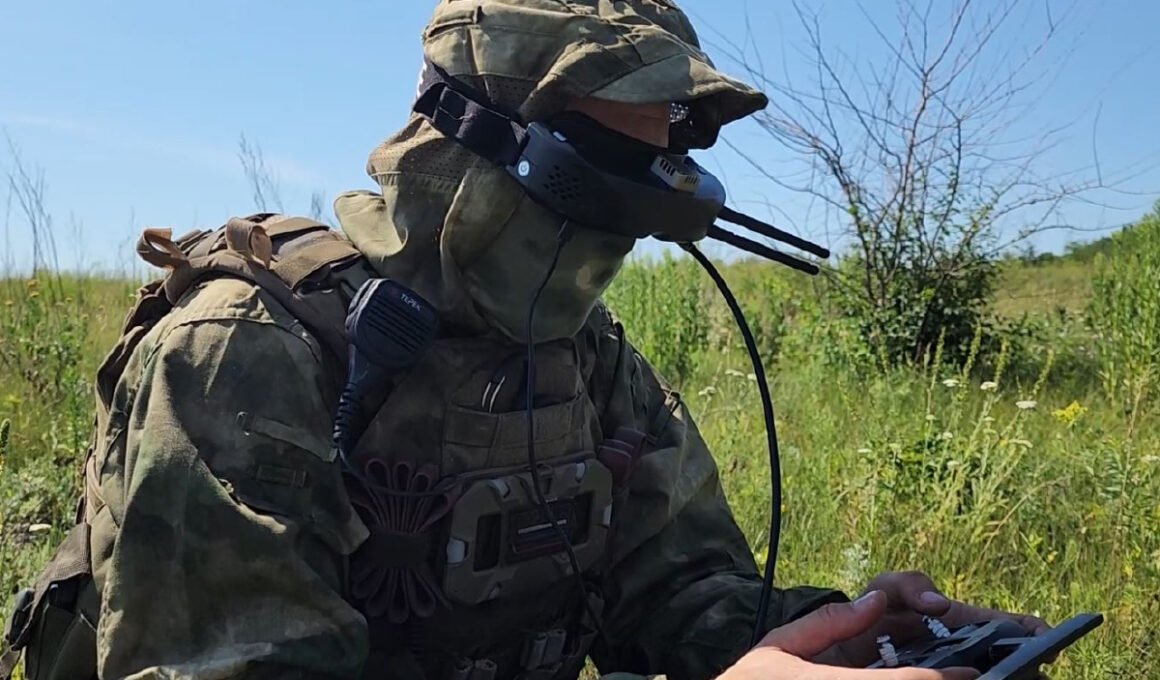 eight russian drone operators blinded after fpv c4-rigged goggles explode operator russia's defense ministry rusnia series explosions rigged explosives has injured least across multiple regions telegram channel dosye shpiona (spy's