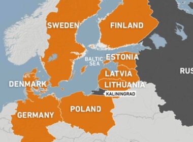Russian sabotage Hybrid warfare in the Baltic sea Putin NATO European security Lithuania Finland Sweden Estonia Germany Russian war against Ukraine full-sclae invasion