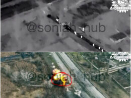 ukrainian mig-29 strikes russian squad hiding kherson oblast bunker bomb attack troops reinforces road underpass russians-underneath-the-bridge air force fighter successfully struck infantry position occupied territory forbes reports occurred before 10