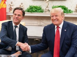 NATO Secretary General Mark Rutte and President of the United States Donald Trump. Photo via Wikimedia.