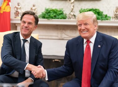 NATO Secretary General Mark Rutte and President of the United States Donald Trump. Photo via Wikimedia.