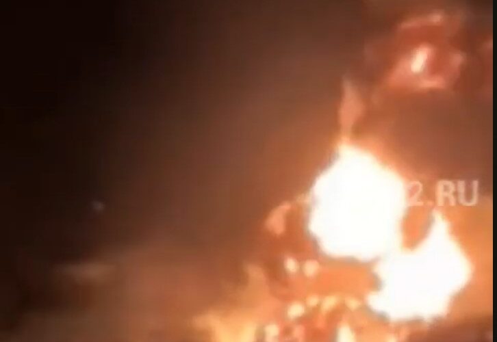 russia's ryazan oil refinery halts operations after ukrainian drone strike yesterday fire 24 2025 drones struck oblast video has completely suspended following attack three industry sources told ukraine news reports