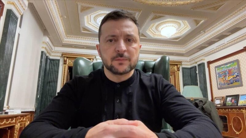 Ukrainian President Volodymyr Zelenskyy.