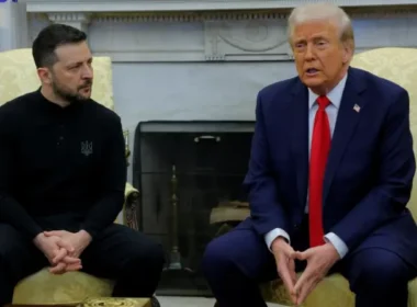 after failed mineral deal trump proposes takeover ukrainian nuclear plants president vlodymyr zelenskyy donald having conversation white house washington dc 28 2025 bbc trump-zelenskyy-oval-house-28-feb has shifted focus taking control power