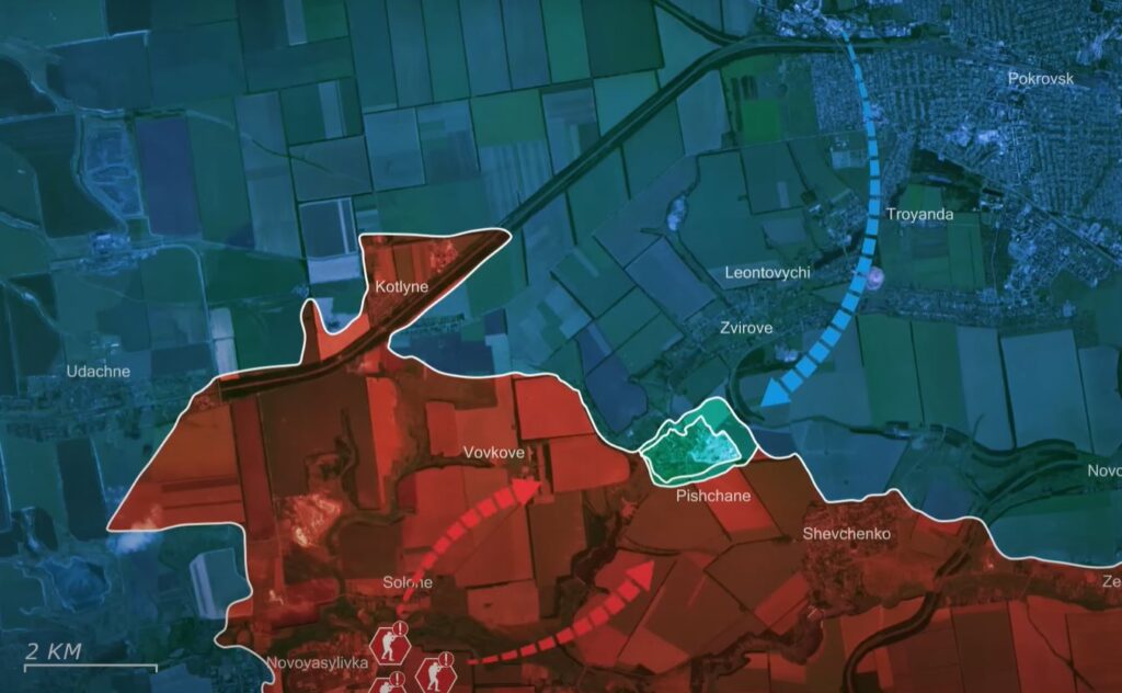frontline report russian pincer maneuver faces pokrovsk setback after loss key settlement reporting ukraine's video zvirove pishchane 18 2025 today lot interesting updates direction donetsk oblast ukraine news ukrainian reports