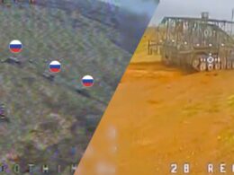 ukrainian 28th brigade defeats russian armored column near toretsk (video) heavy equipment direction before being struck 2025 screenshots mechanized militarnyi 1000199019-scaled ukraine's successfully repelled assault involving reports 18 update brigade's