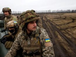 Ukrainian soldiers