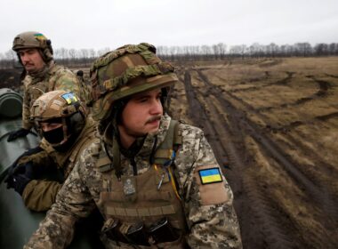 Ukrainian soldiers