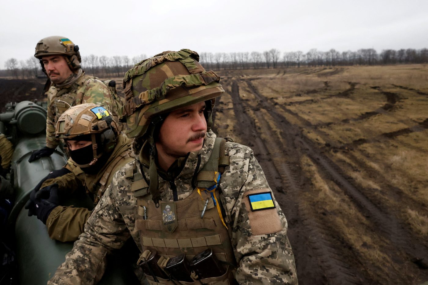 Ukrainian soldiers