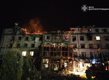 Russian forces launched a missile attack on the Ukrainian city of Kryvyi Rih, Dnipropetrovsk Oblast, on the evening of 5 March, resulting in two fatalities and at least 14 injuries when a five-story hotel was struck