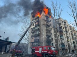 dnipropetrovsk oblast railway power facilities targeted russian drones other attacks kill least four civilians residential high-rise fire donetsk following 12 13 2025 87b9b74b-33f3-445b-a9d6-8bef952757d1 early hours russia carried out another overnight