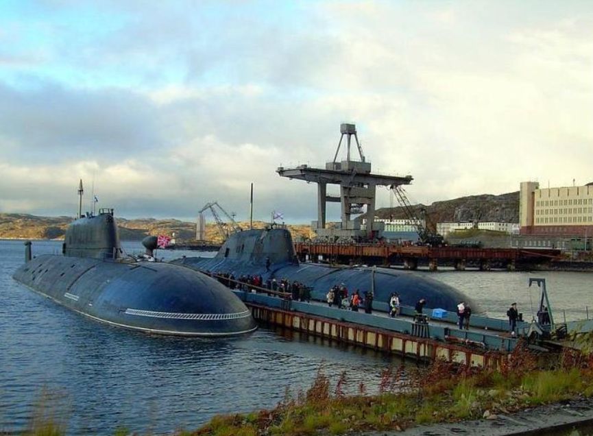 Nuclear submarines Russian norway