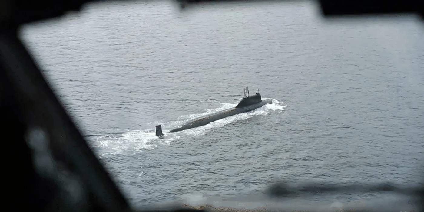 Russian nuclear submarine Norway