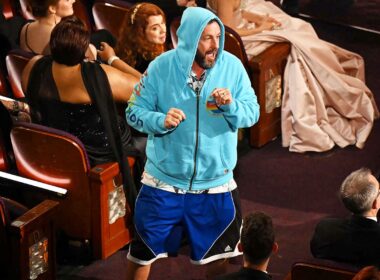 Actor Adam Sander at the Oscars