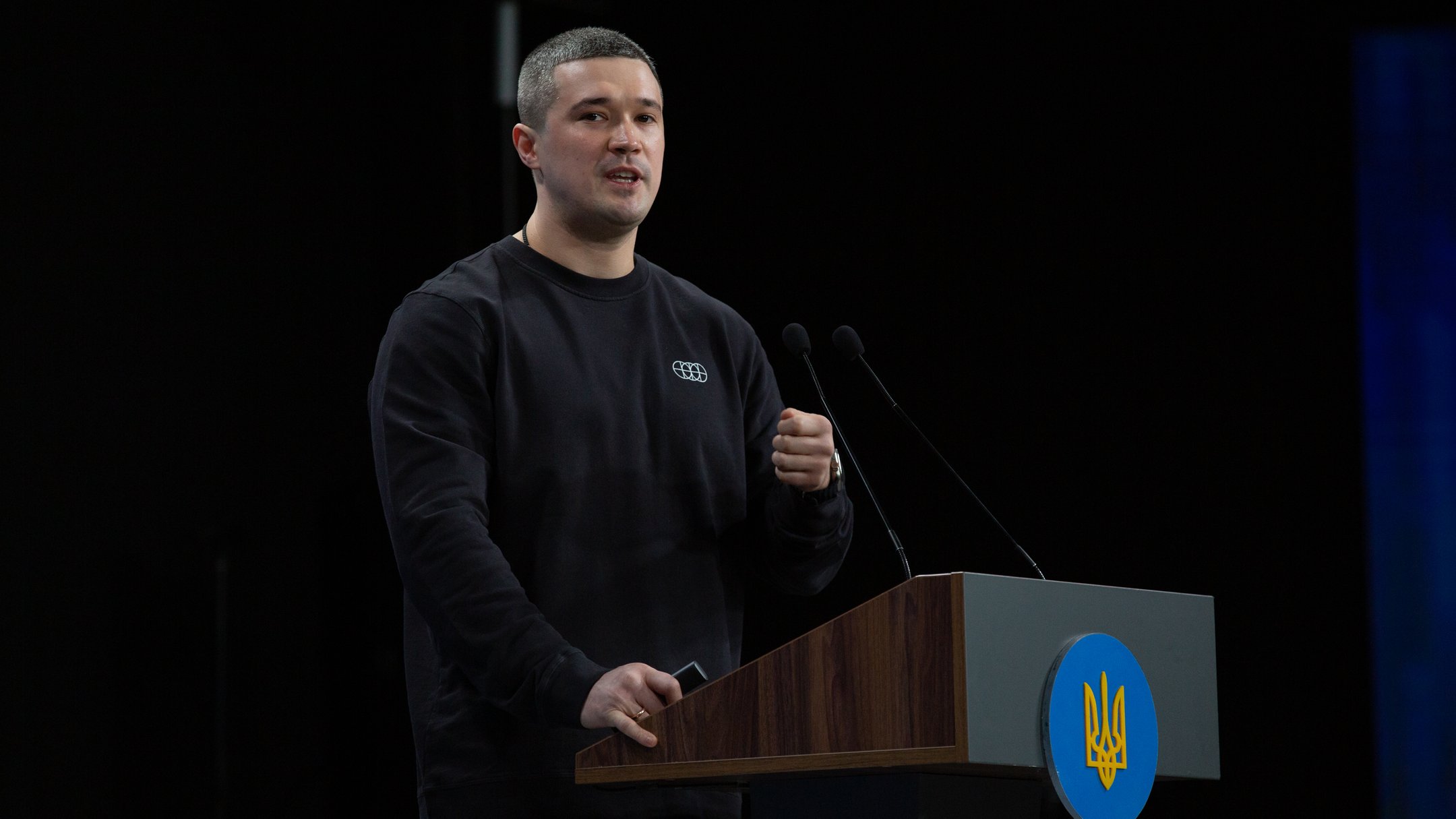 Ukraine's Minister of Digital Transformation Mykhailo Fedorov/ Suspilne