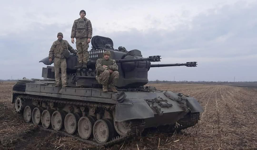 fires break out two factories dnipro following russian drone strikes german-supplied flakpanzer gepard self-propelled anri-aircraft gun its ukrainian crew telegram/karymat forces launched large-scale attack against ukraine overnight 18 2025 targeting