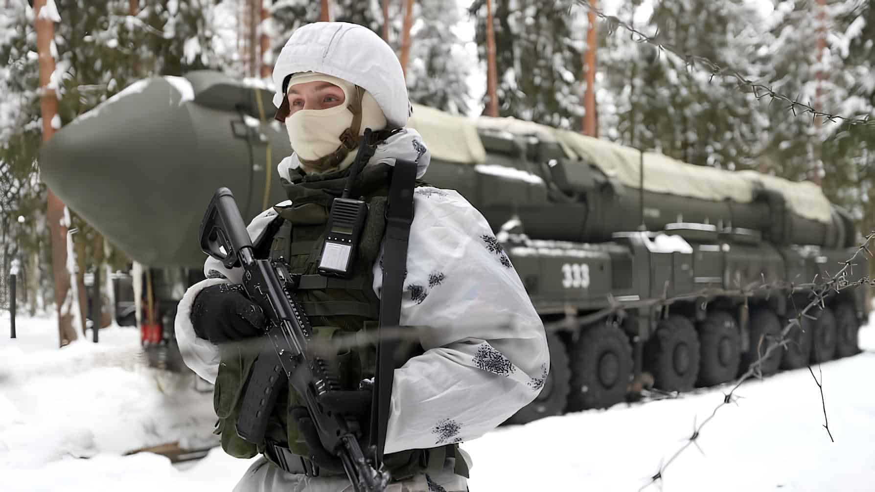 A soldier of the Strategic Missile Forces of the Russian Armed Forces. Photo: Russian Ministry of Defense