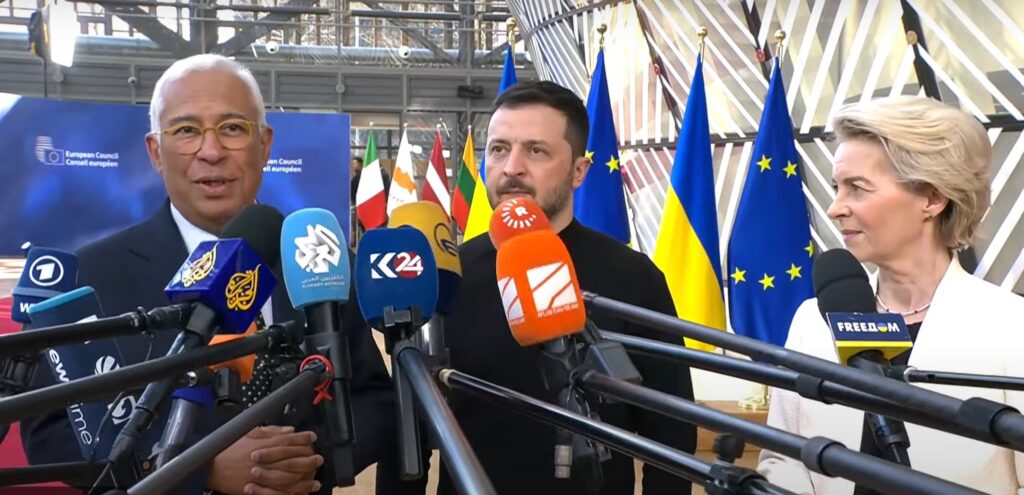 “Defend yourself by yourself.” Telegraph predicts Zelenskyy will leave EU summit with warm words, not troops