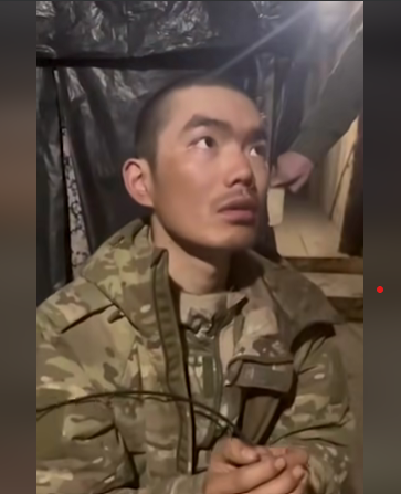 Captured Chinese citizen
