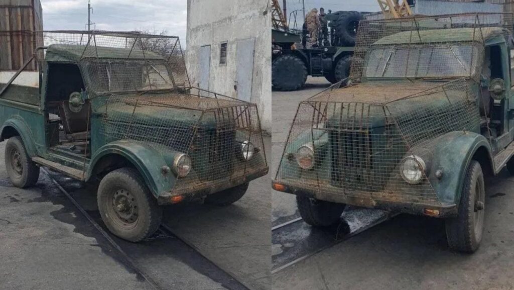 forbes russian assault trucks 1950s destroyed eastern ukraine up-armored gaz-69 photos x/special kherson cat 0x0 platoon 70-year-old museum-grade wiped out during first combat ukrainian positions near bilohorivka luhansk oblast reports
