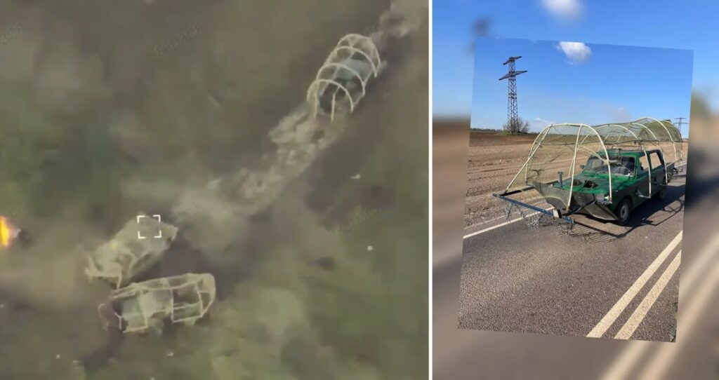 russia starts using civilian cars extensive anti-drone protection donetsk oblast assaults assault ukrainian positions vehicles bez-nazvy-1-12-scaled ukraine news reports