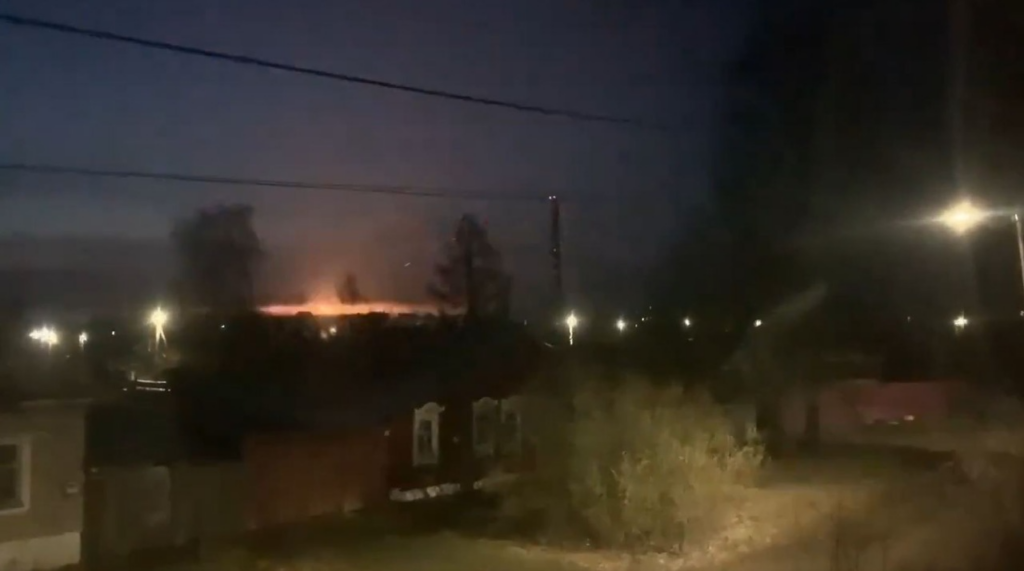Ukraine strikes Russian missile base in Shuya for second consecutive day (video)