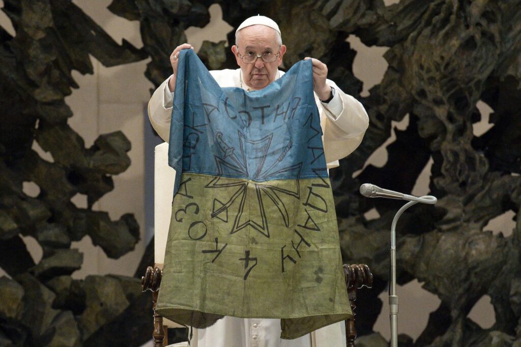 Pope Francis Bucha