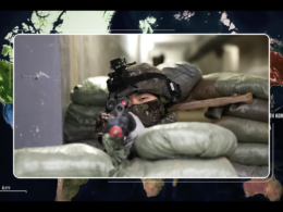 A screenshot from the RFU News — Reporting from Ukraine video on YouTube, 1 April.