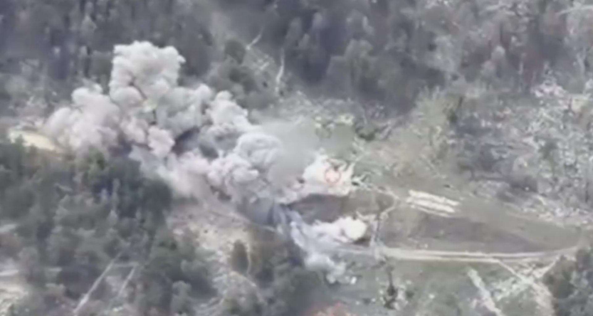 Ukrainian Air Force troops successfully struck and destroyed a command post in occupied Kherson Oblast on 7 April.