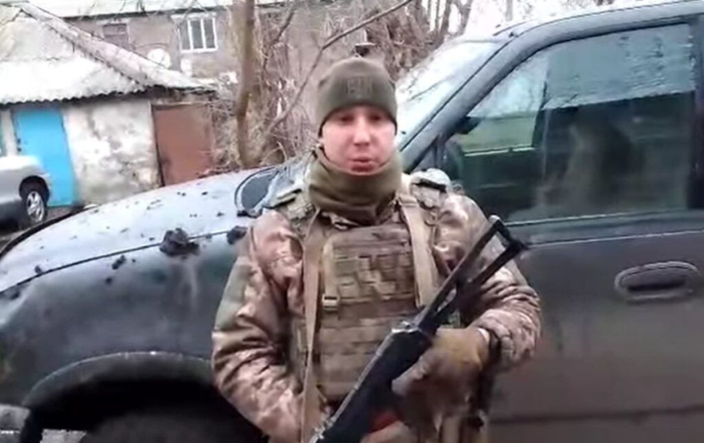 Ukrainian soldiers thank for donations Pope Francis