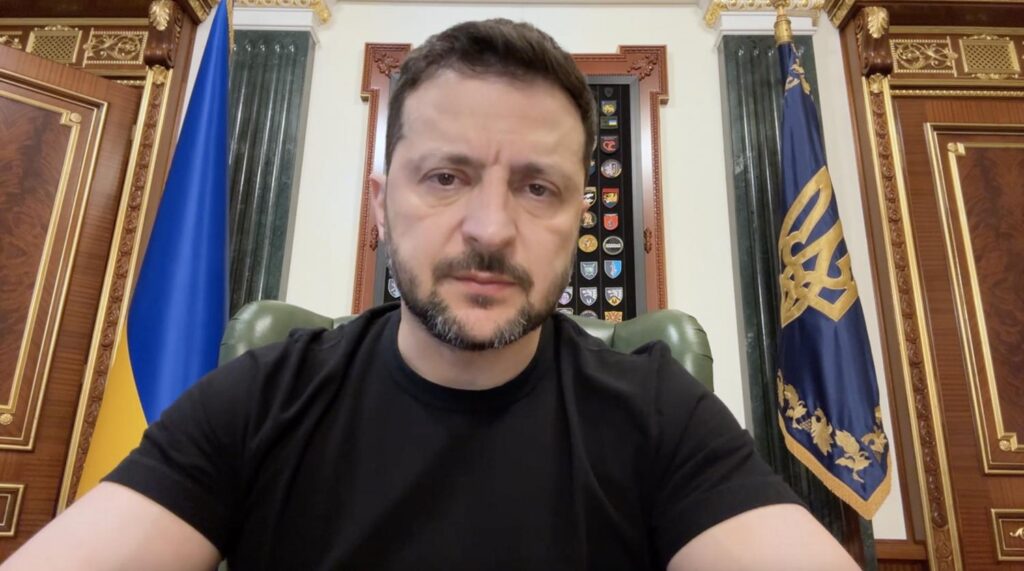 Zelenskyy after Russia's Kryvyi Rih missile strike