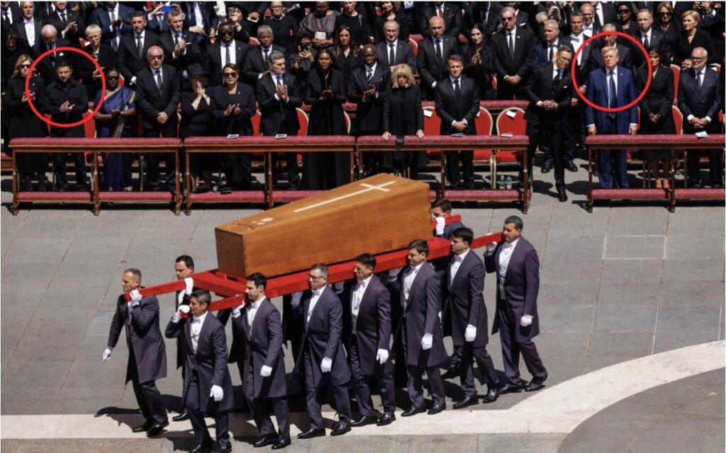 The Telegraph: The Vatican quietly broke tradition for Zelenskyy at Pope's funeral