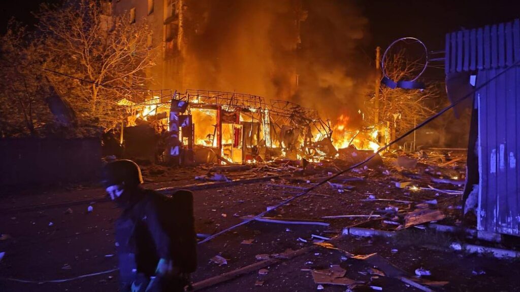 Ukraine urges US to pressure Moscow, not Kyiv, after overnight Russian attack