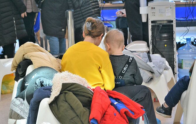 Ukrainian war refugees