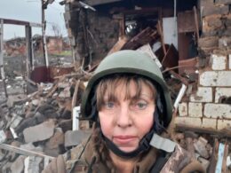 Svitlana, who serves with the 128th Brigade of the Territorial Defense Forces, destroyed a group of Russian soldiers with a single shot from a grenade launcher during an intense assault on the Zaporizhizhia front.