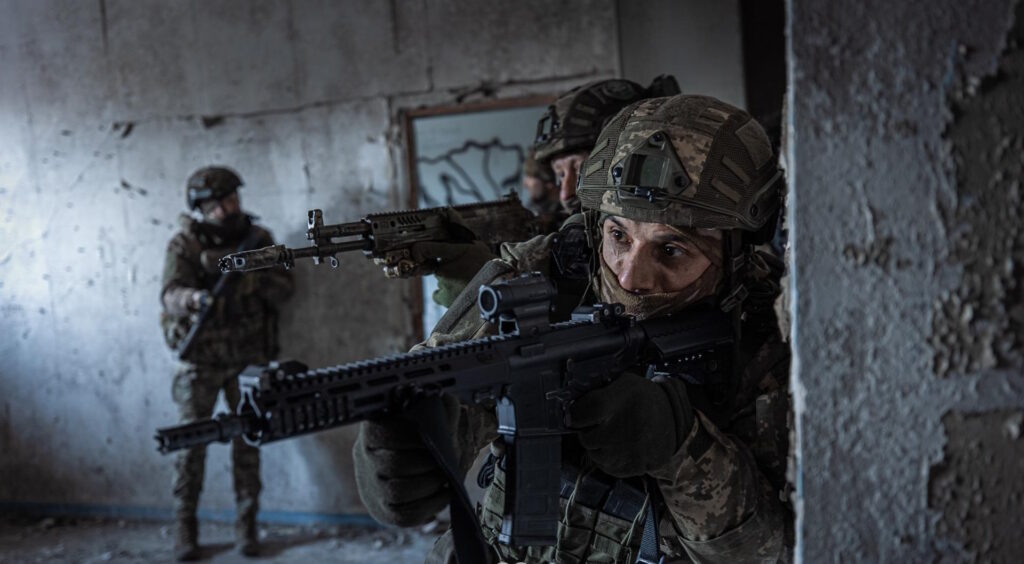 93rd Mechanized Brigade soldiers.