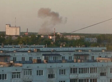 drones attack chemical factory, russia