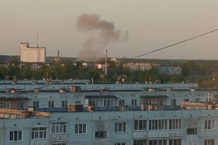 drones attack chemical factory, russia