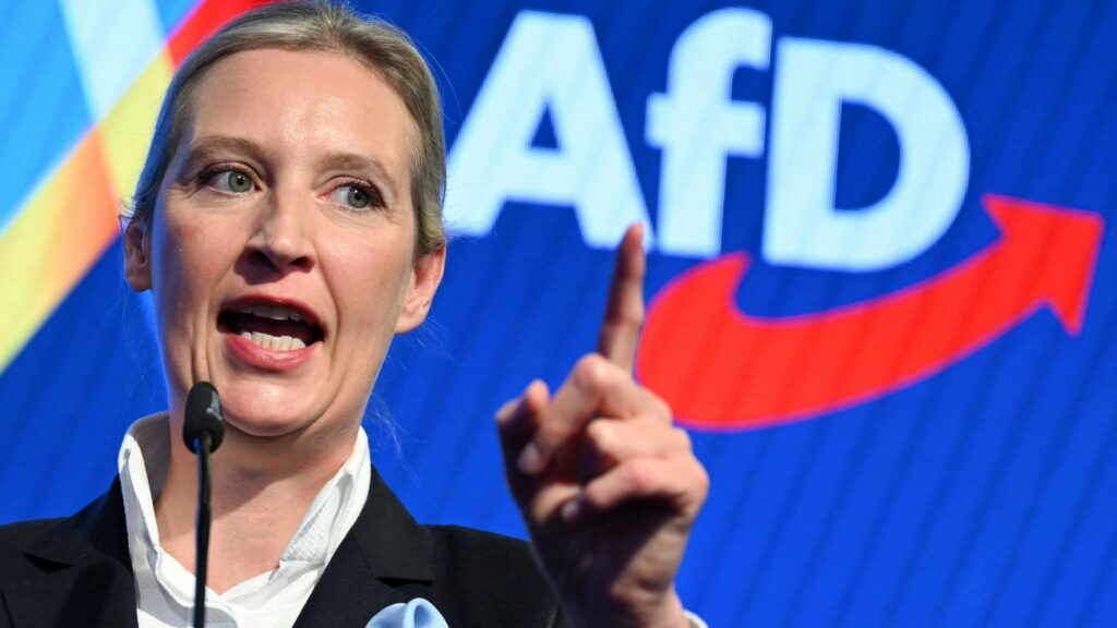 pro-russian afd party classified right-wing extremist german intelligence alice weidel co-chairwoman far-right alternative germany (afd) 74c05686-24cc-4402-82b0-11b6c28a122a (2) germany’s federal office protection constitution (bfv) has officially organization decision announced 2 marks