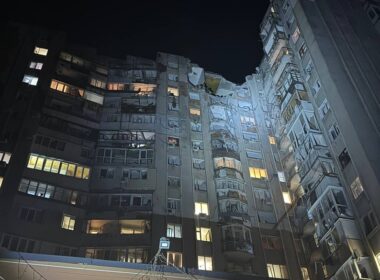 russian drones kill two injure 15 odesa drone-dropped cluster munition injures woman kyiv aftermath russia's drone strike residential high-rise overnight 1 2025 8184838397bd42a1 30 - russia launched massive missile attack