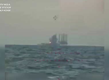 Ukraine's Security Service (SBU) destroyed a Russian radar station positioned on an occupied Ukrainian gas production platform in the Black Sea, used for surveillance.
