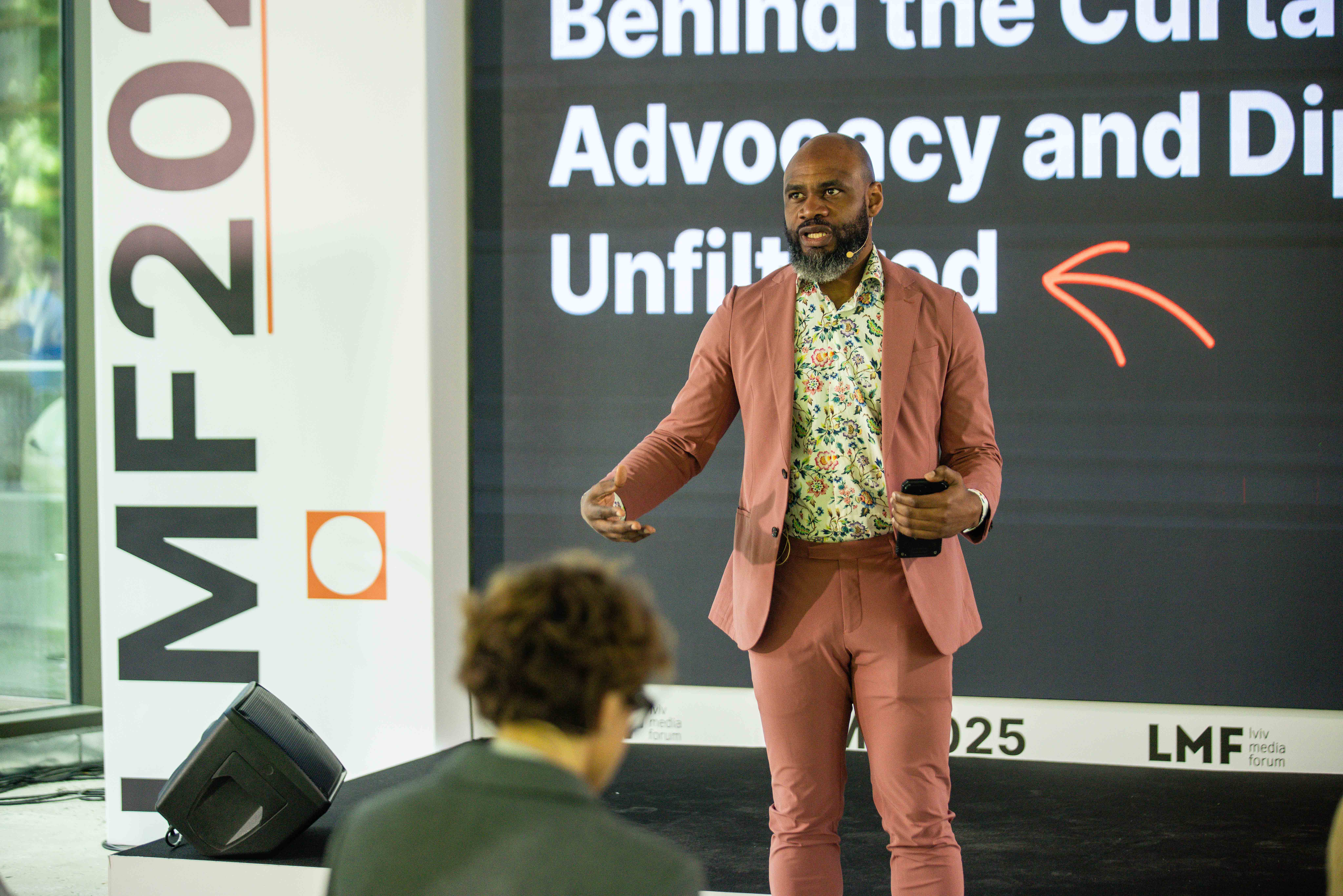 American independent journalist Terrell Starr. who gained international prominence for his on-the-ground coverage of Russia's invasion of Ukraine, going viral on social media for his live reporting as a Black American living in Kyiv during the war's early stages.