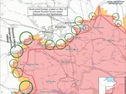 isw russian forces expand salient near donetsk's pokrovsk toretsk amid uncertain summer priorities assessed territorial control sector donetsk oblast 16 2025 pokrovsk-direction-may-16-2025 institute study war (isw) reported continue expanding northeast