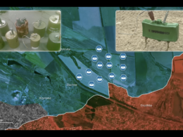 A screenshot from the RFU News - Reporting from Ukraine video, 5 May