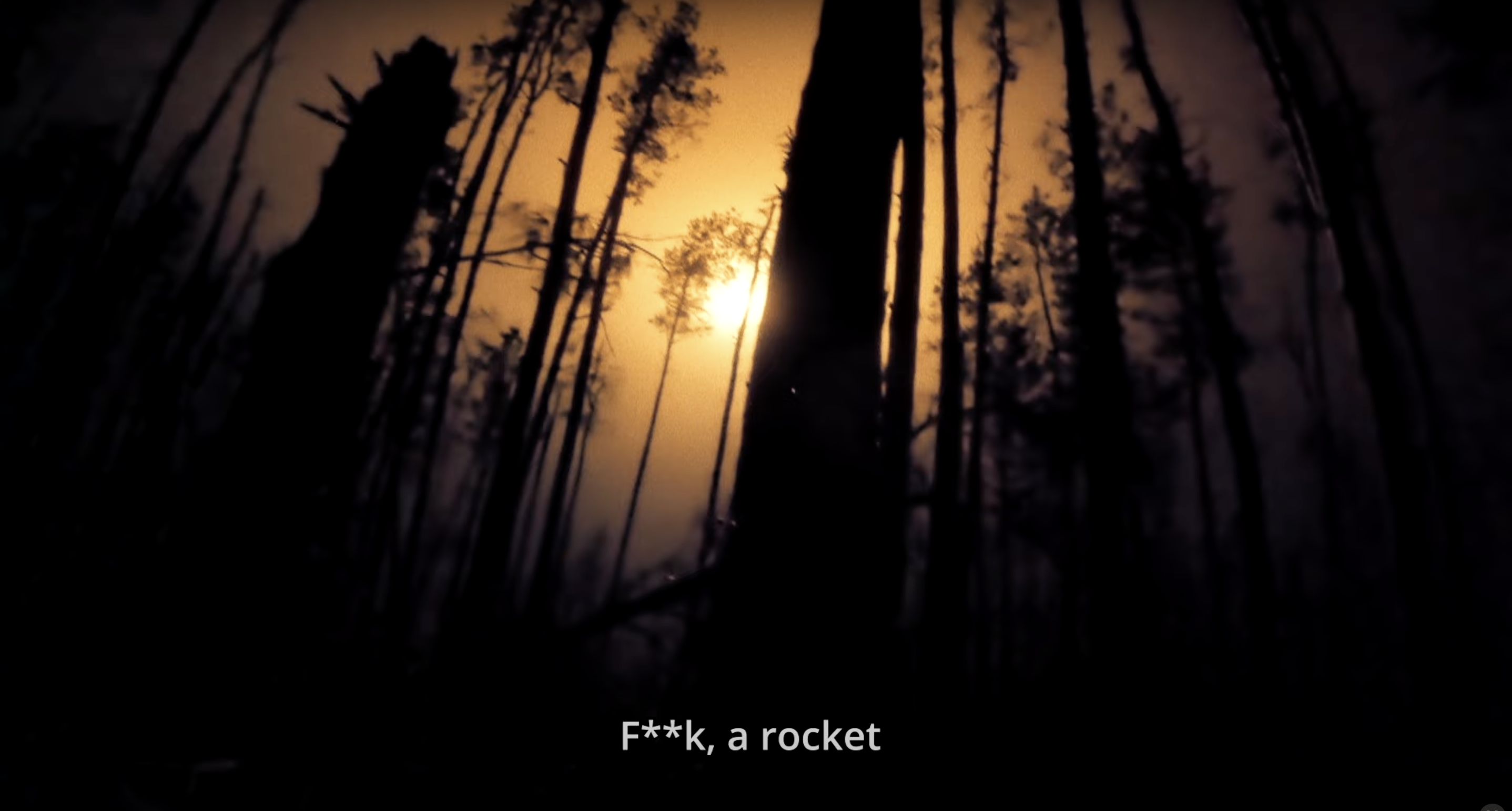 A screenshot from the Ukraine: Enemy In the Woods trailer on YouTube.