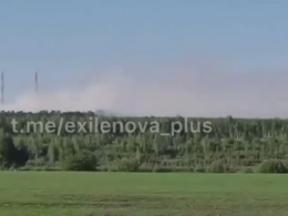 Aftermath of the drone strike on a chemical plant producing components for military use in Tula Oblast.