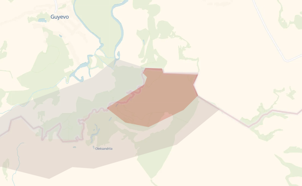 Situation near Oleksandriya